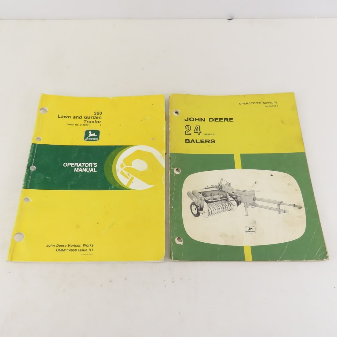 Vintage John Deere Farm Implement Manuals - 4