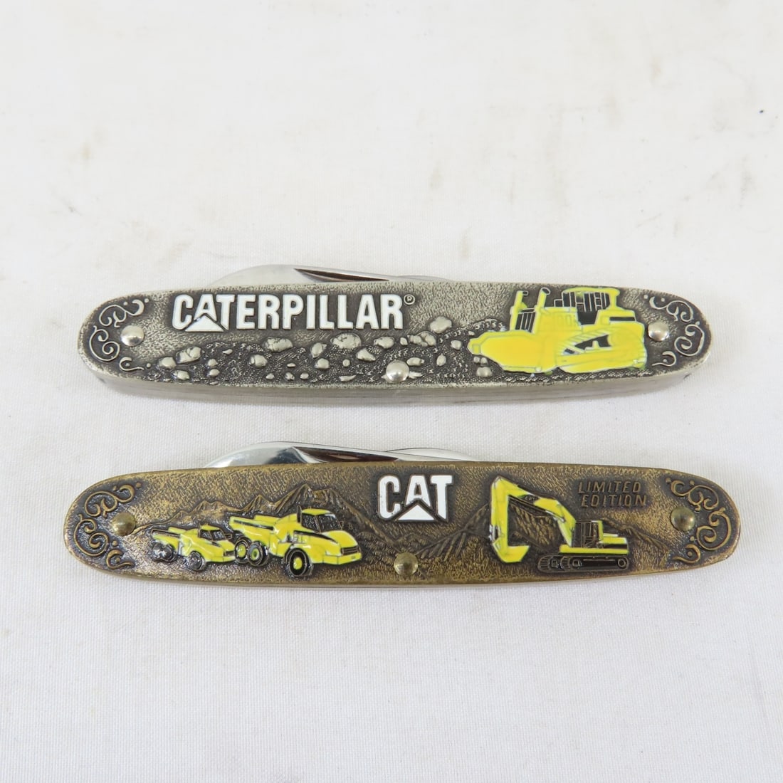 2 Kutmaster Caterpillar, CAT Folding Pocket Knives - 3