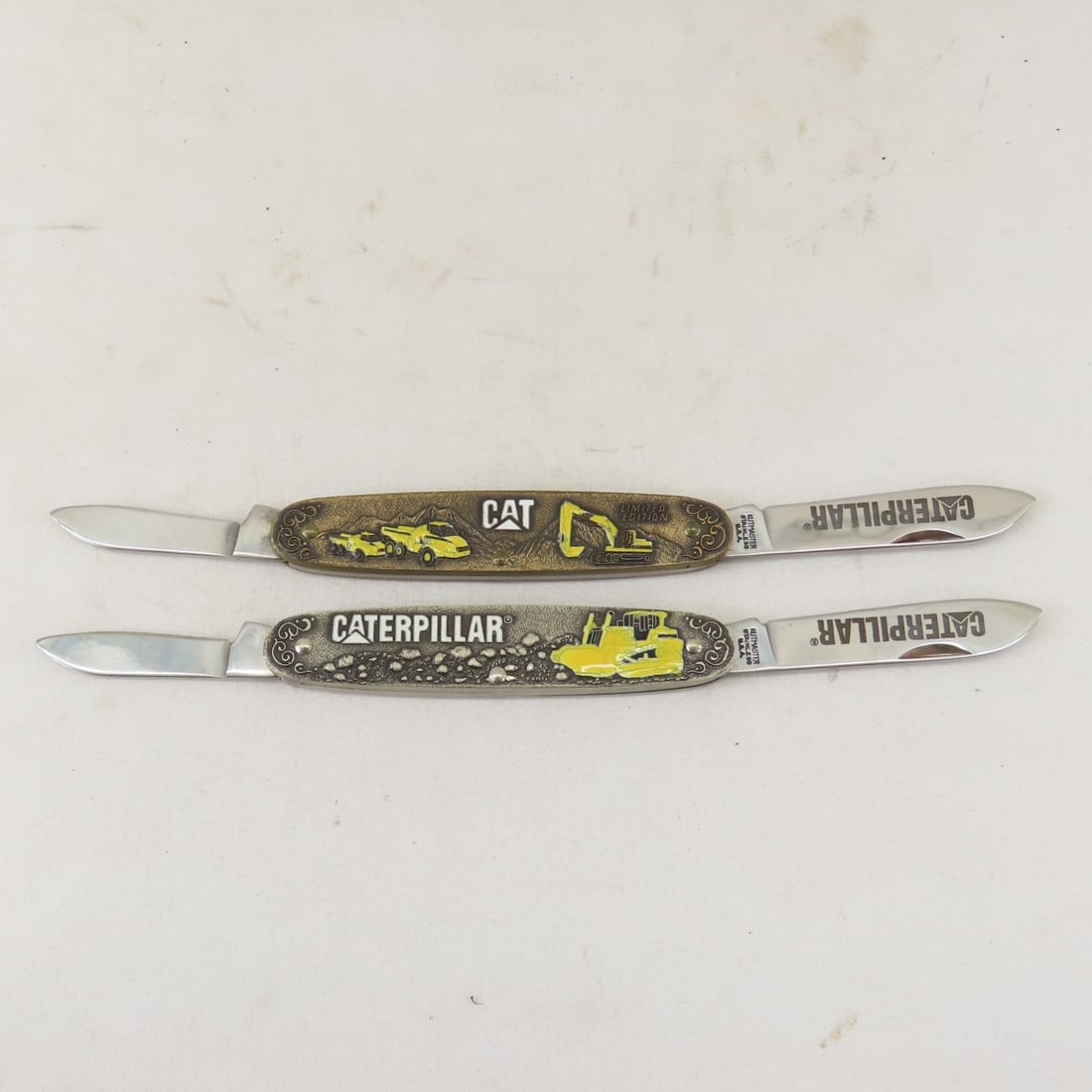 2 Kutmaster Caterpillar, CAT Folding Pocket Knives - 5