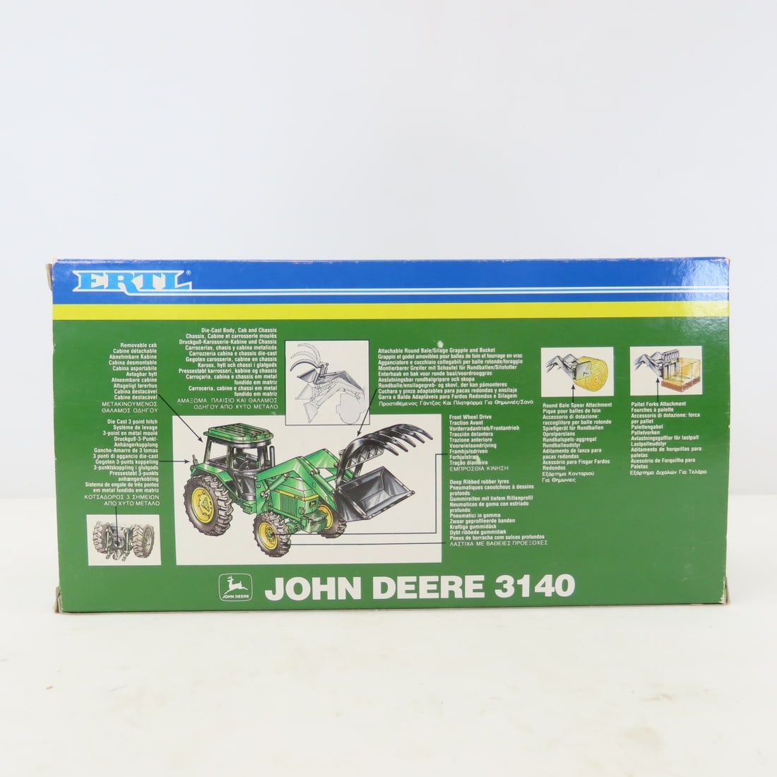 ERTL John Deere 3140, 6200 MFWD, Moline Coin Bank - 15