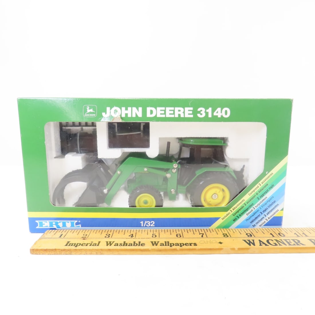 ERTL John Deere 3140, 6200 MFWD, Moline Coin Bank - 9