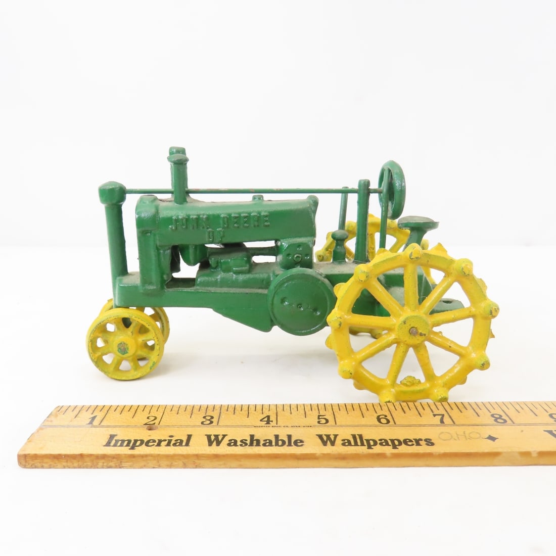 3 John Deere & McCormick Tractors, 2 Cast Iron - 3