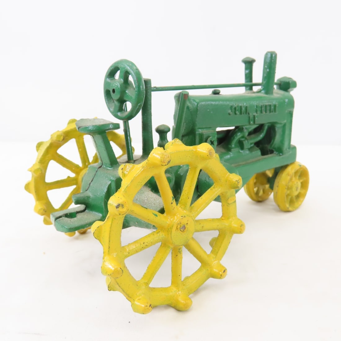 3 John Deere & McCormick Tractors, 2 Cast Iron - 5