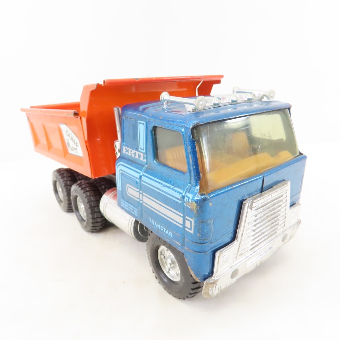 Vintage ERTL Pressed Steel Transtar Dump Truck - 7