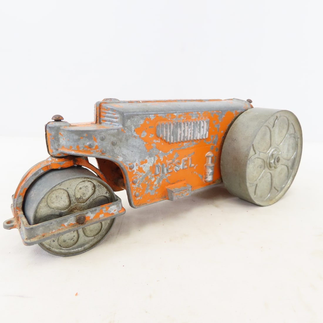 Hubley Road Roller, Tin Space Patrol, Rubber Truck - 2