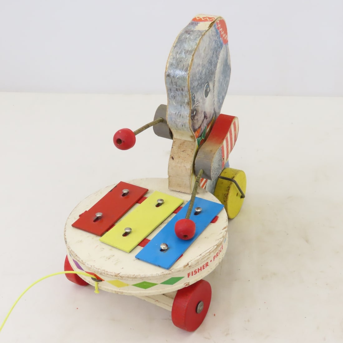 Vintage Fisher Price Pull Toys, Music Boxes, Book - 14