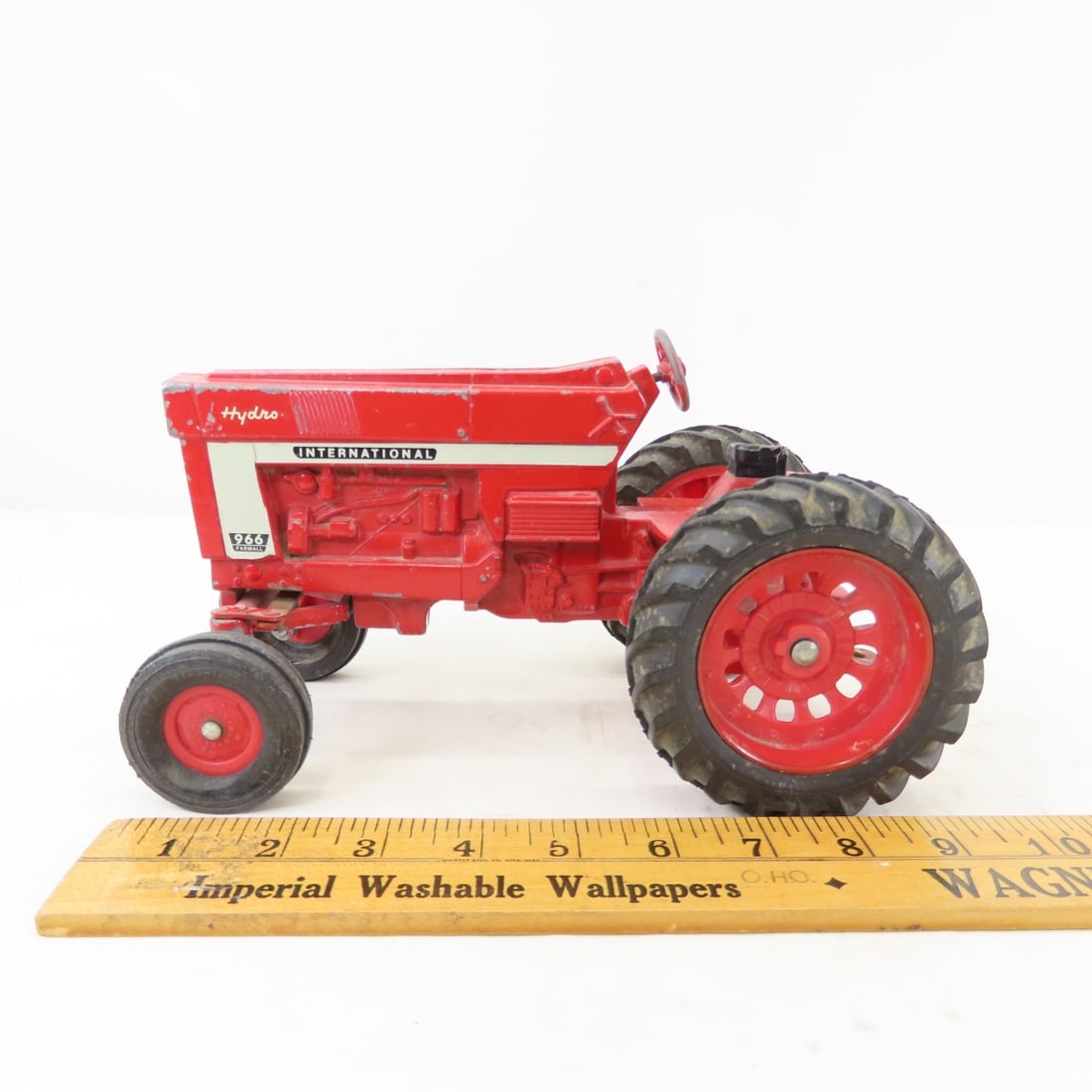 Vintage International 966 & CO-OP Tractors & Wagon - 3