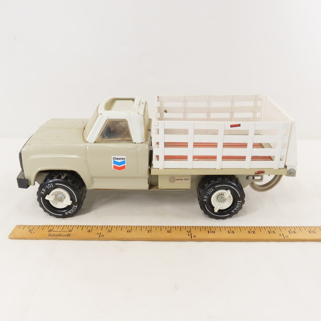 Vintage Tonka Chevron 3100 Stake & Utility Trucks - 9