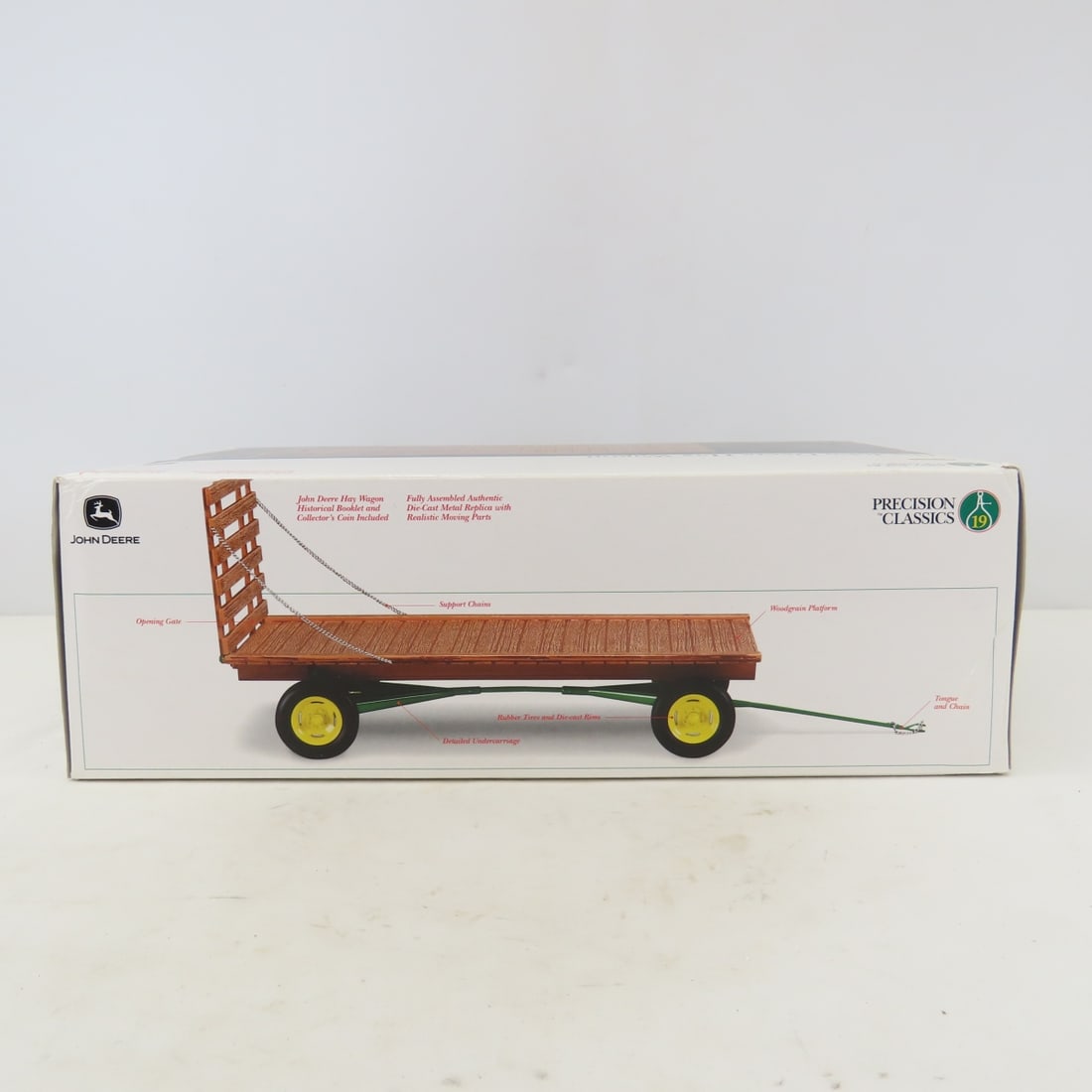 ERTL Precision 1:16 John Deere Hay Wagon - 20