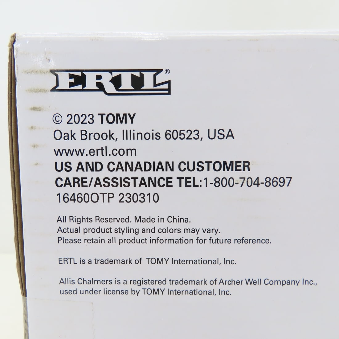 ERTL Prestige 1:16 Allis-Chalmers D21 Tractor 60th - 11