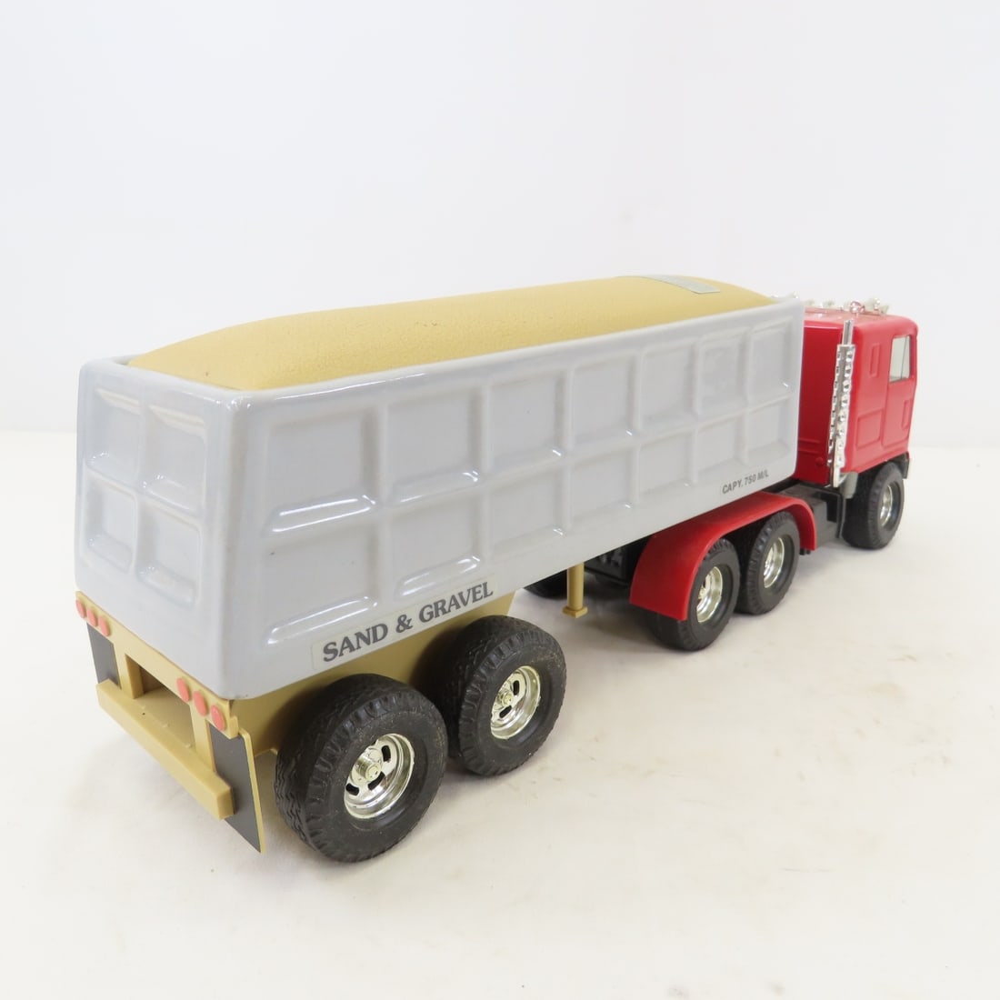 Jim Beam Sand & Gravel Dump Truck Decanter - 6