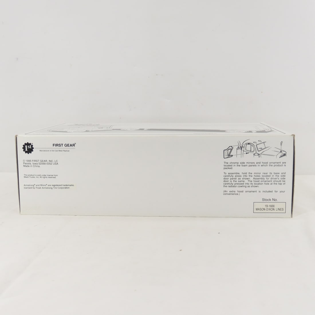 1st Gear 1:34 Mason-Dixon Mack B61 Tractor Trailer - 17