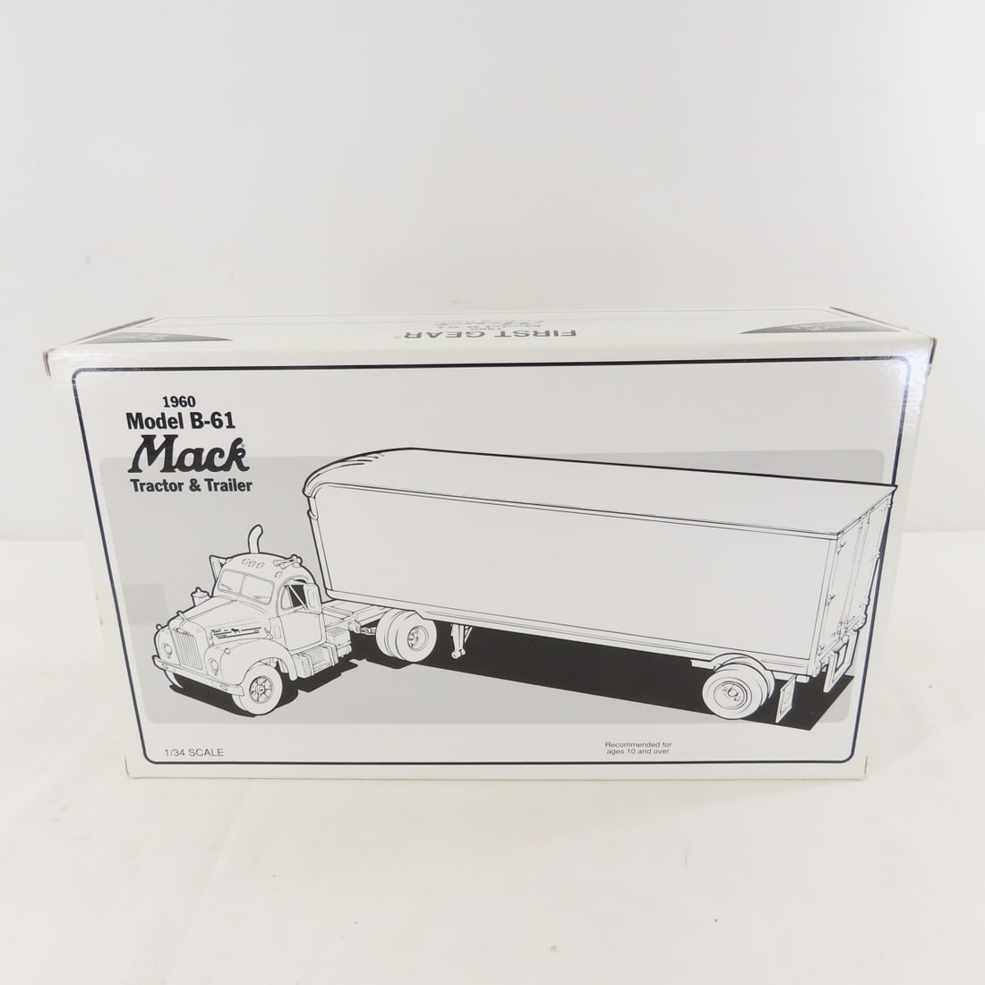 1st Gear 1:34 Grapette Mack B-61 Tractor Trailer - 14