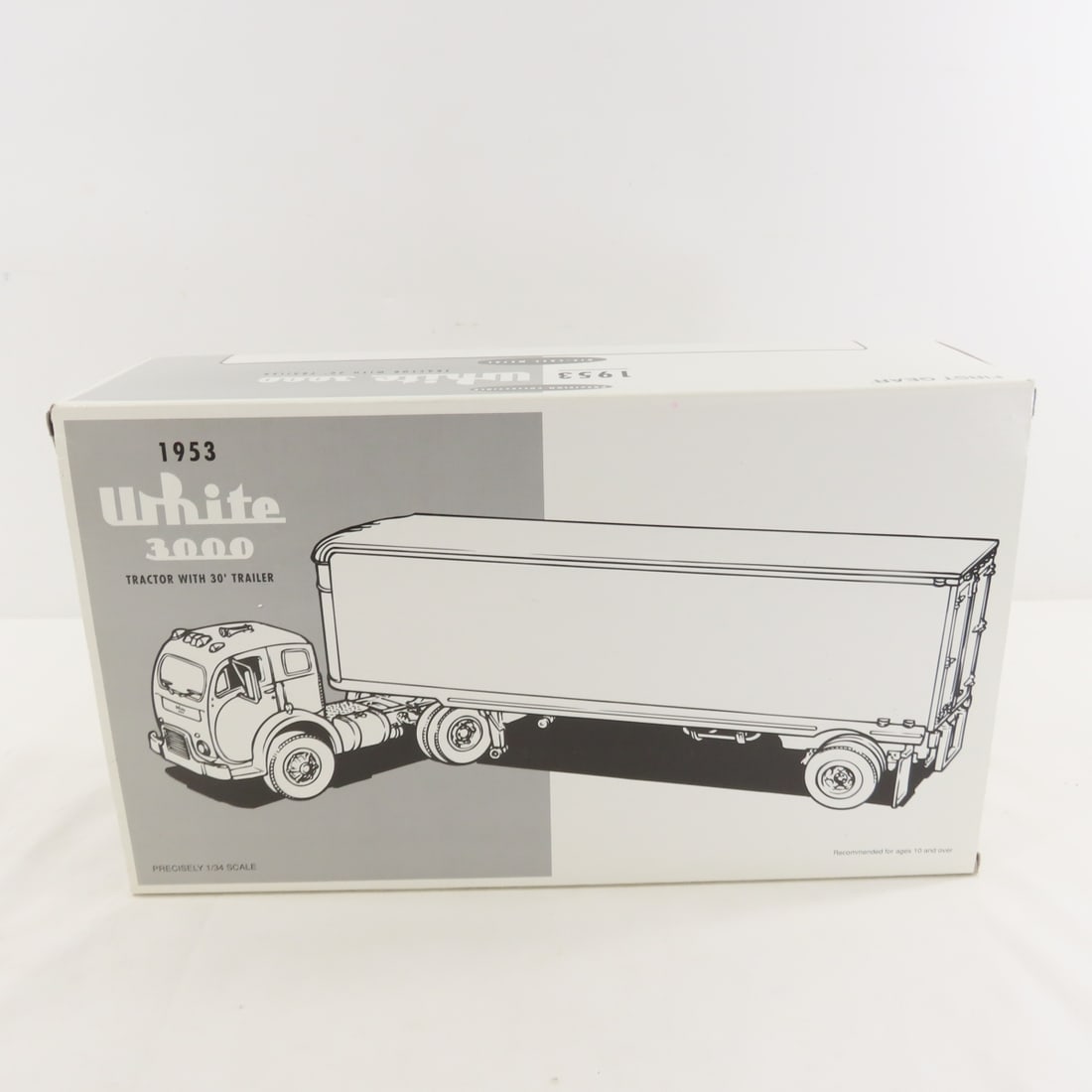 1st Gear 1:34 Graham White 3000 Tractor Trailer - 7