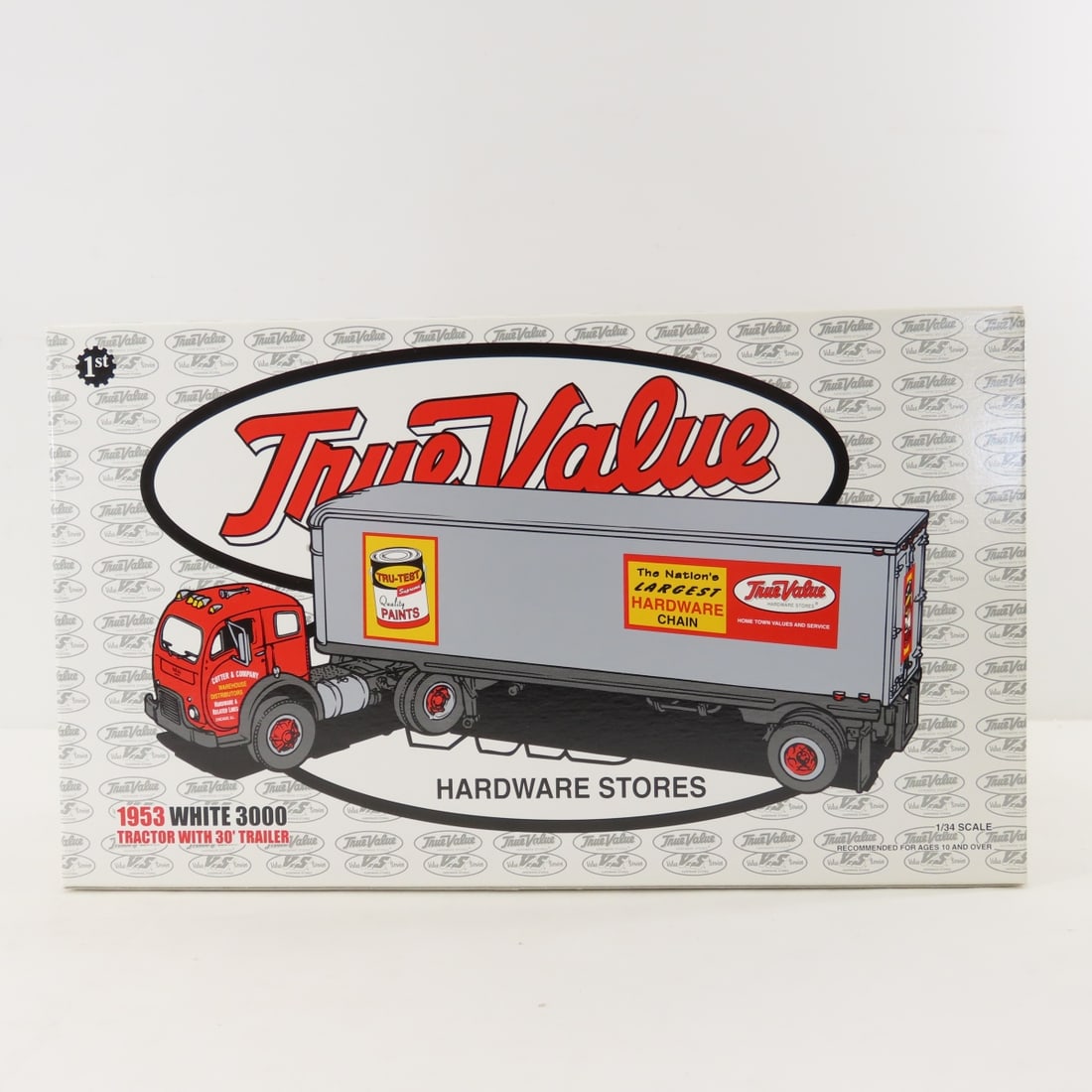 1st Gear 1:34 True Value1953 White 3000 Tractor - 6