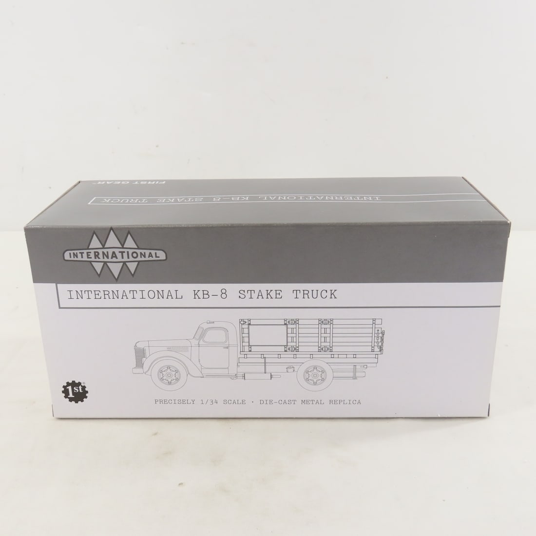 1st Gear 1:34 Scale INTL KB-8 Stake Truck - 13