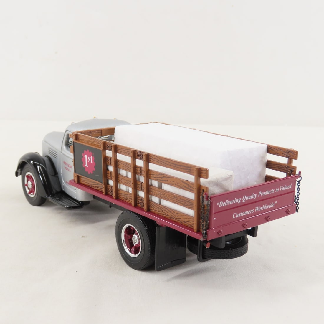 1st Gear 1:34 Scale INTL KB-8 Stake Truck - 3