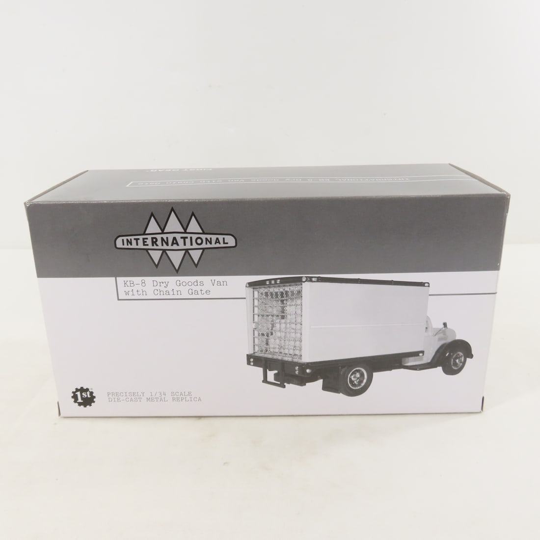 1st Gear 1:34 Scale INTL KB-8 Dry Goods Van w/Gate - 13