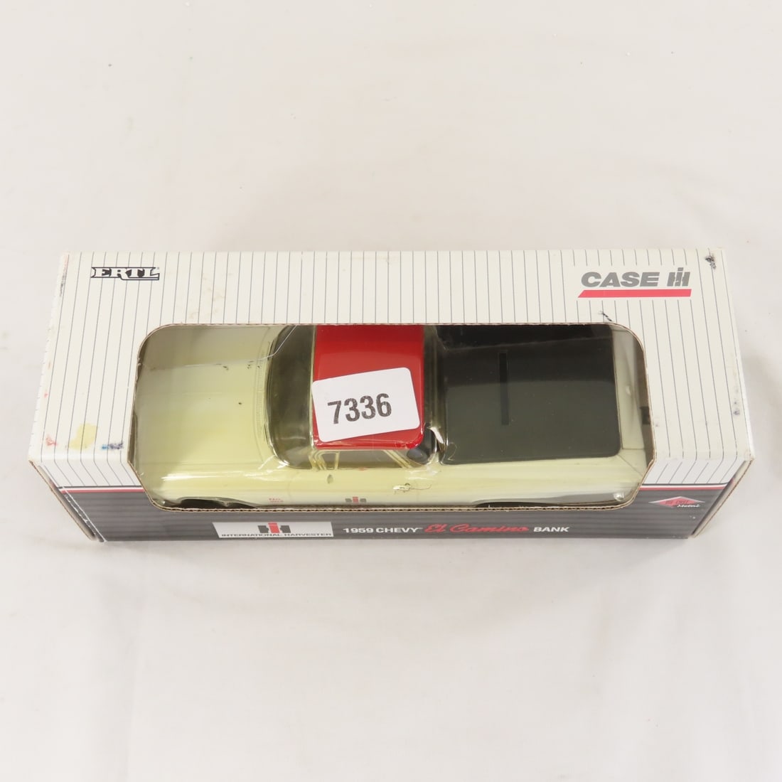 ERTL 1:24 IH 1959 Chevy El Camino Coin Bank - 7