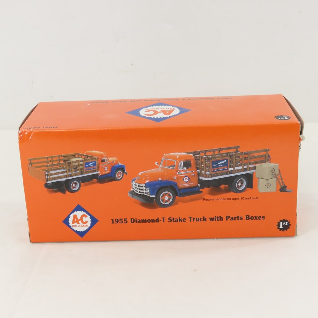 1st Gear 1955 AC Diamond-T Stake Truck w/Boxes - 13