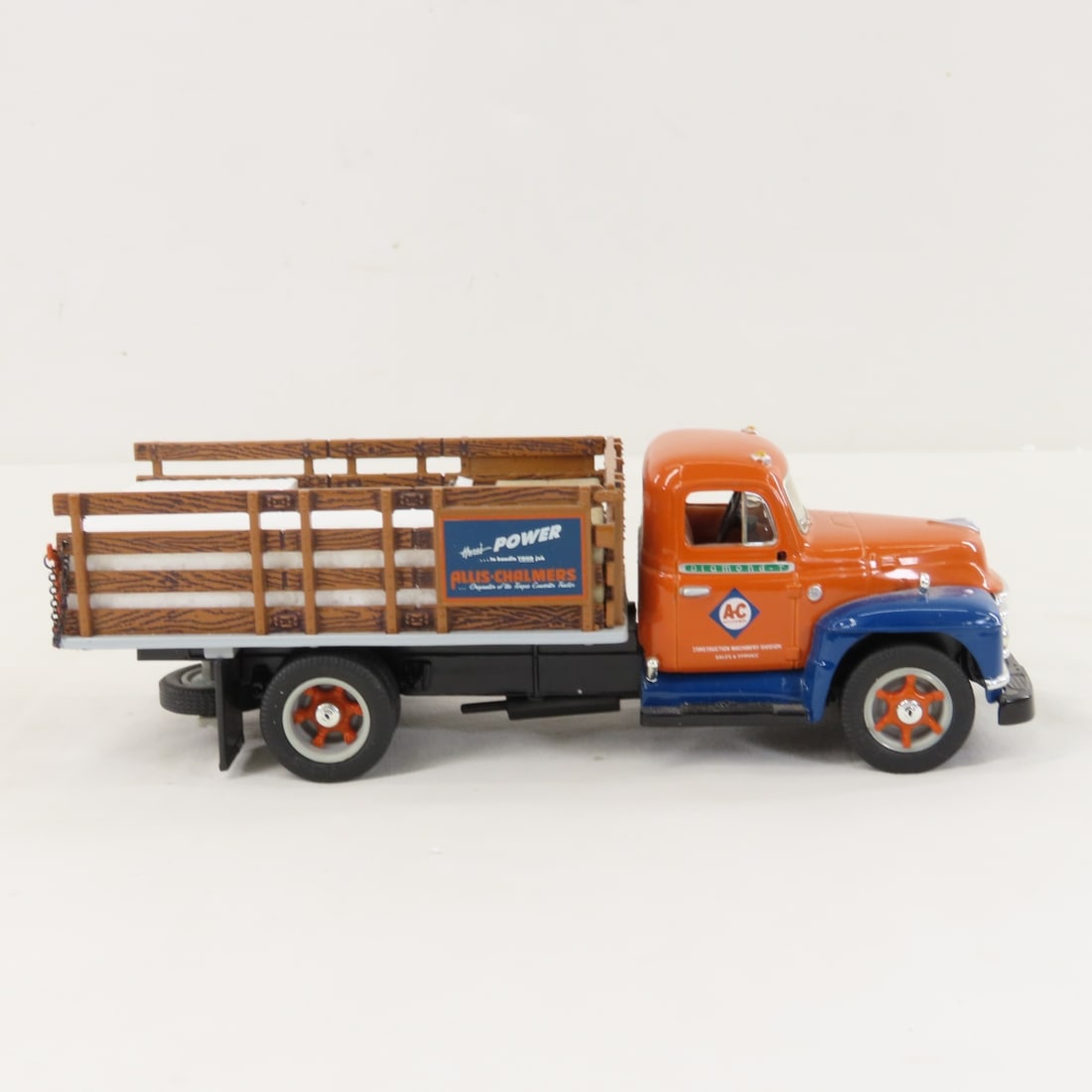 1st Gear 1955 AC Diamond-T Stake Truck w/Boxes - 6
