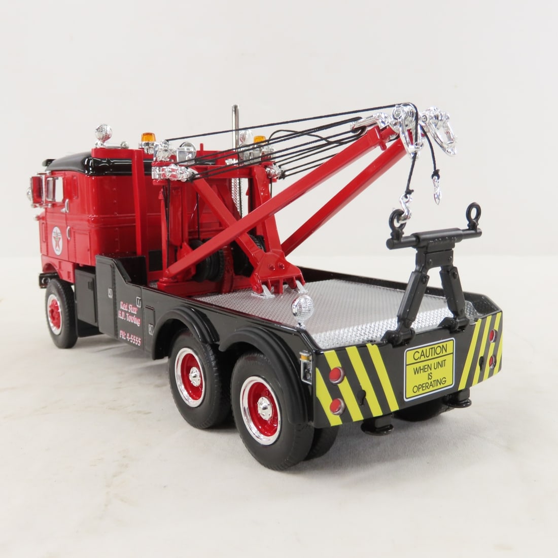 1st Gear Texaco 1953 Kenworth Bull-Nose Tow Truck - 3