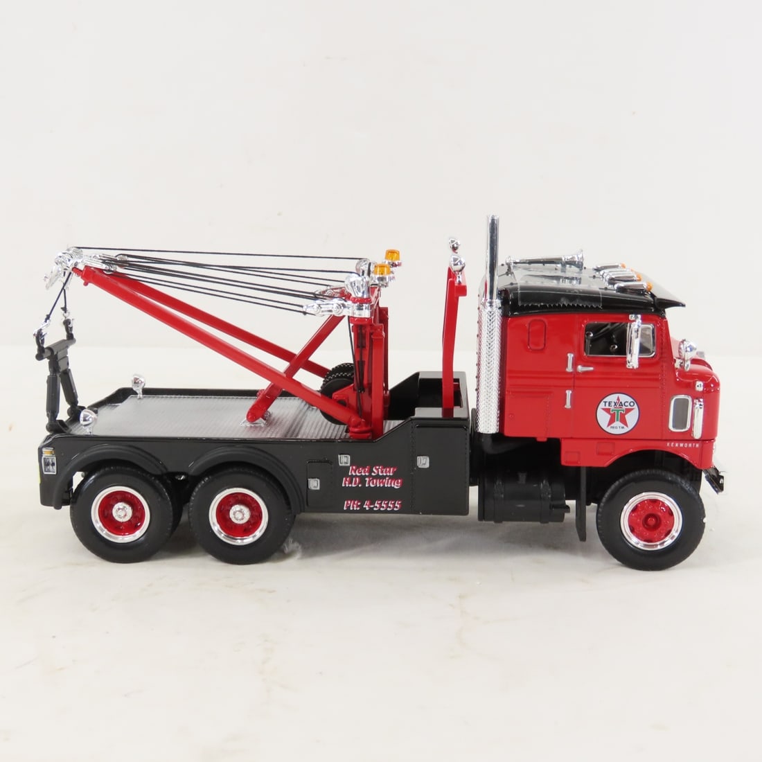 1st Gear Texaco 1953 Kenworth Bull-Nose Tow Truck - 6