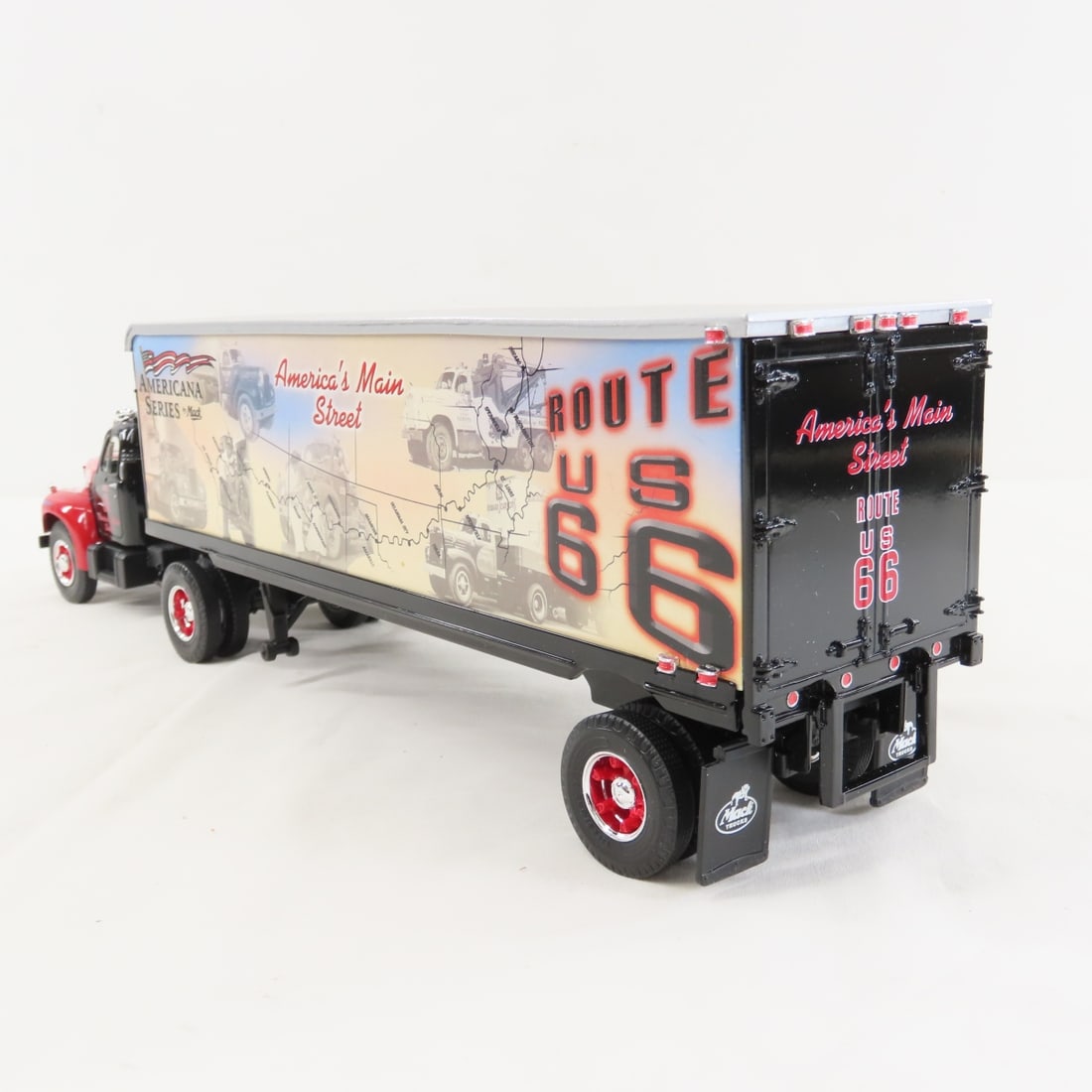 1st Gear 1960 Mack, Route 66 B-61 Tractor Trailer - 3