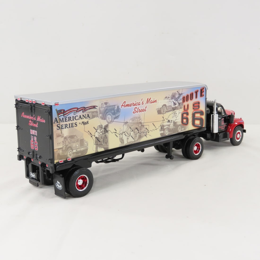 1st Gear 1960 Mack, Route 66 B-61 Tractor Trailer - 5