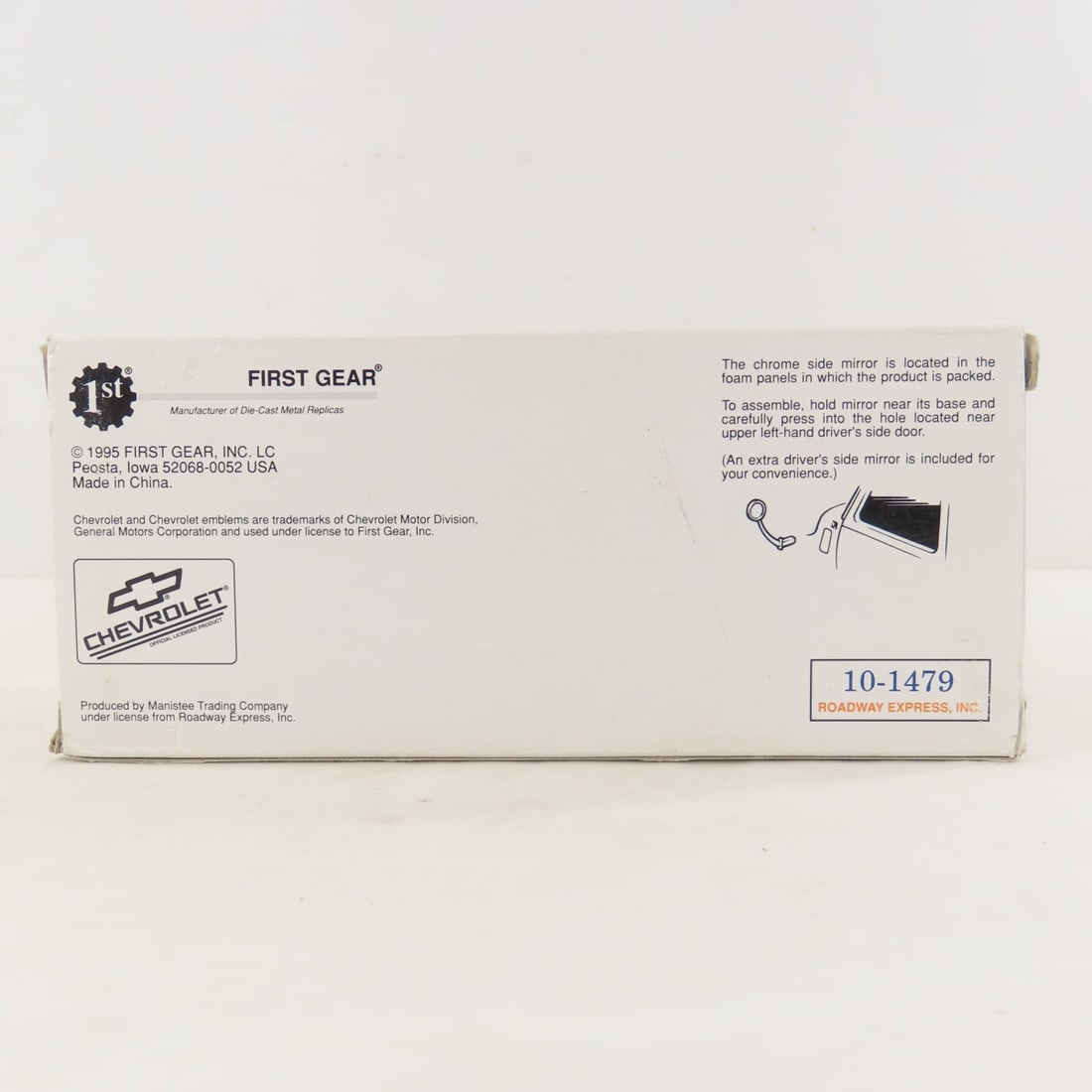1st Gear 1:34 Roadway Exp Chevrolet Panel Truck - 16