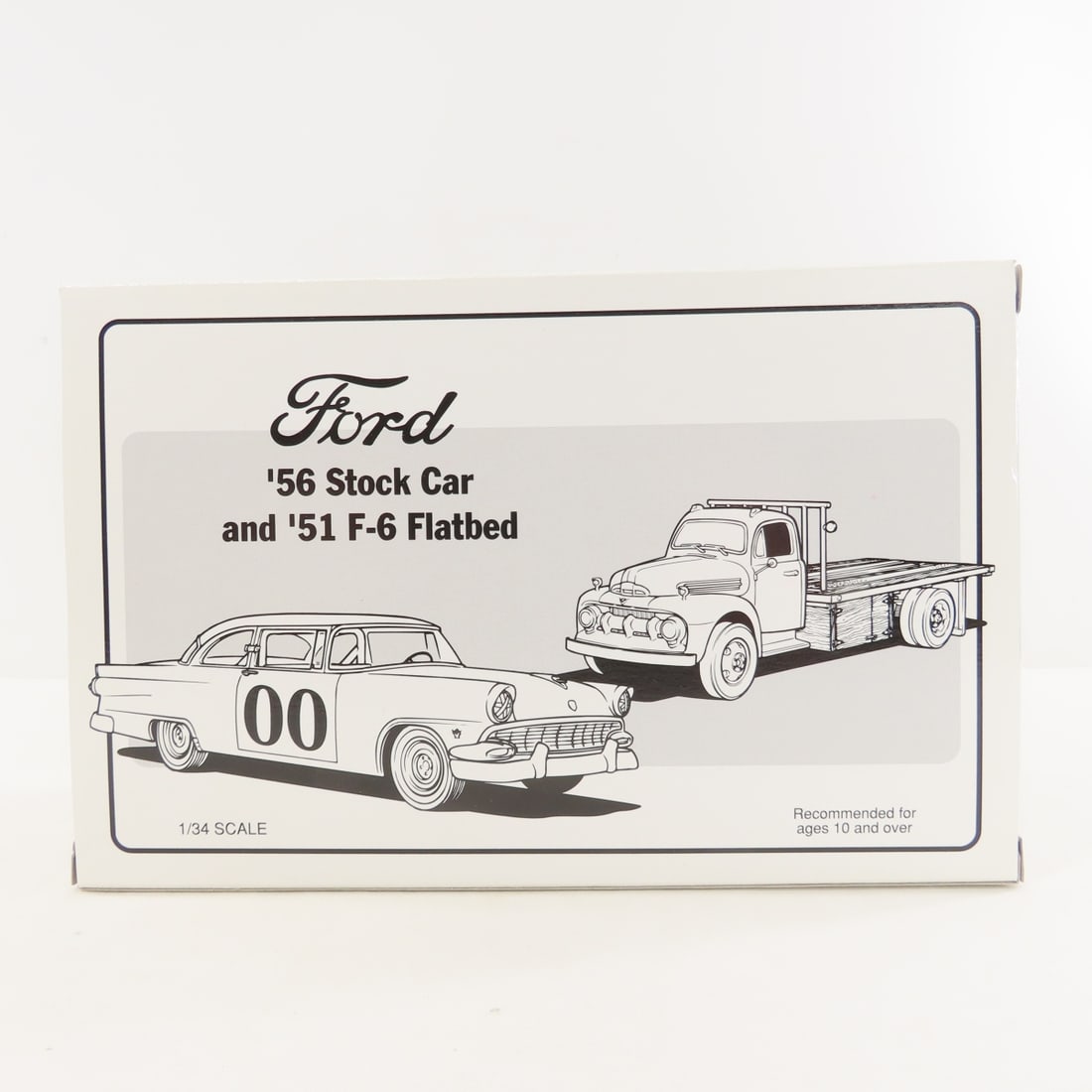 1st Gear 1:34 Ford '56 Stock Car & '51 F-6 Flatbed - 6