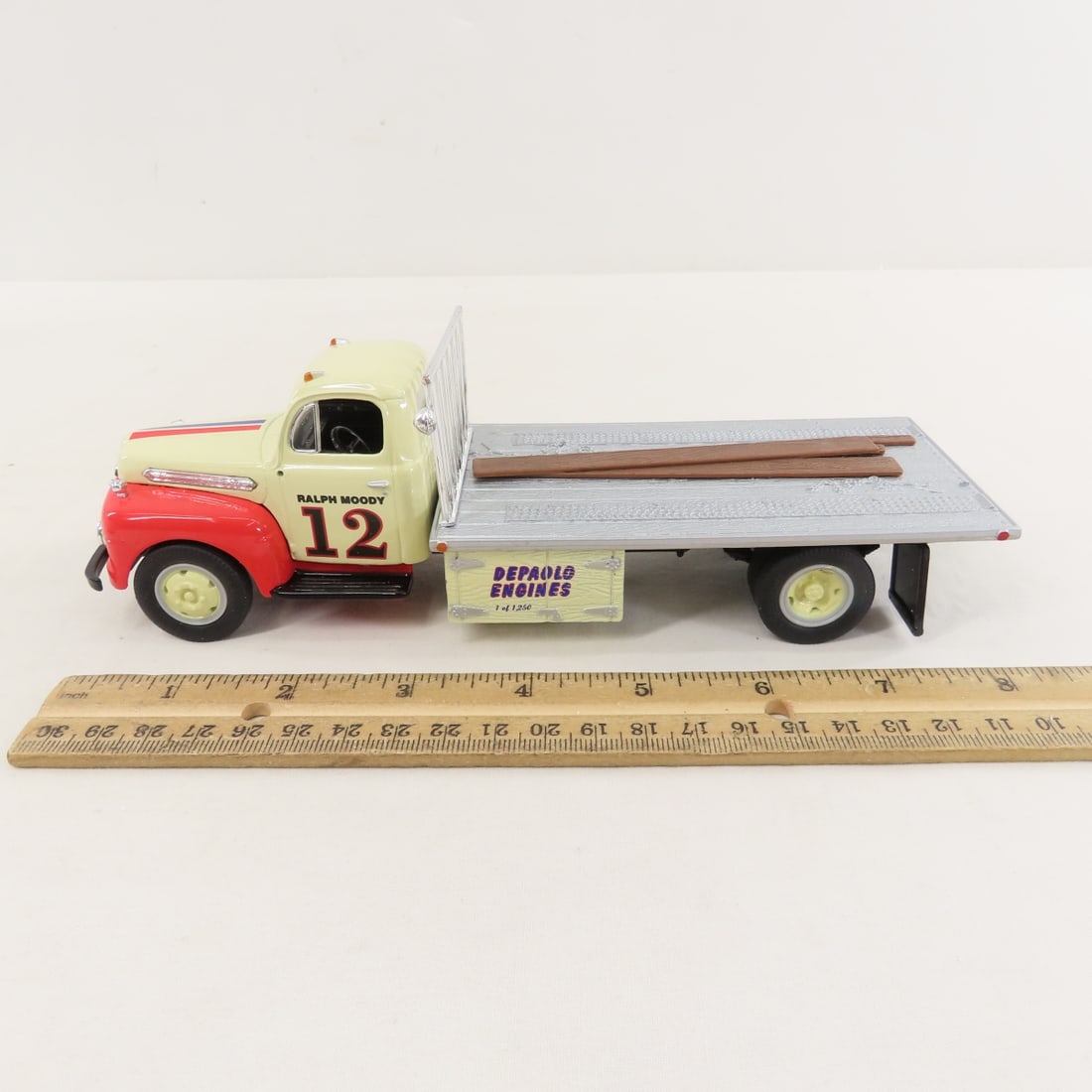 1st Gear 1:34 Ralph Moody Stock Car & Flatbed - 2