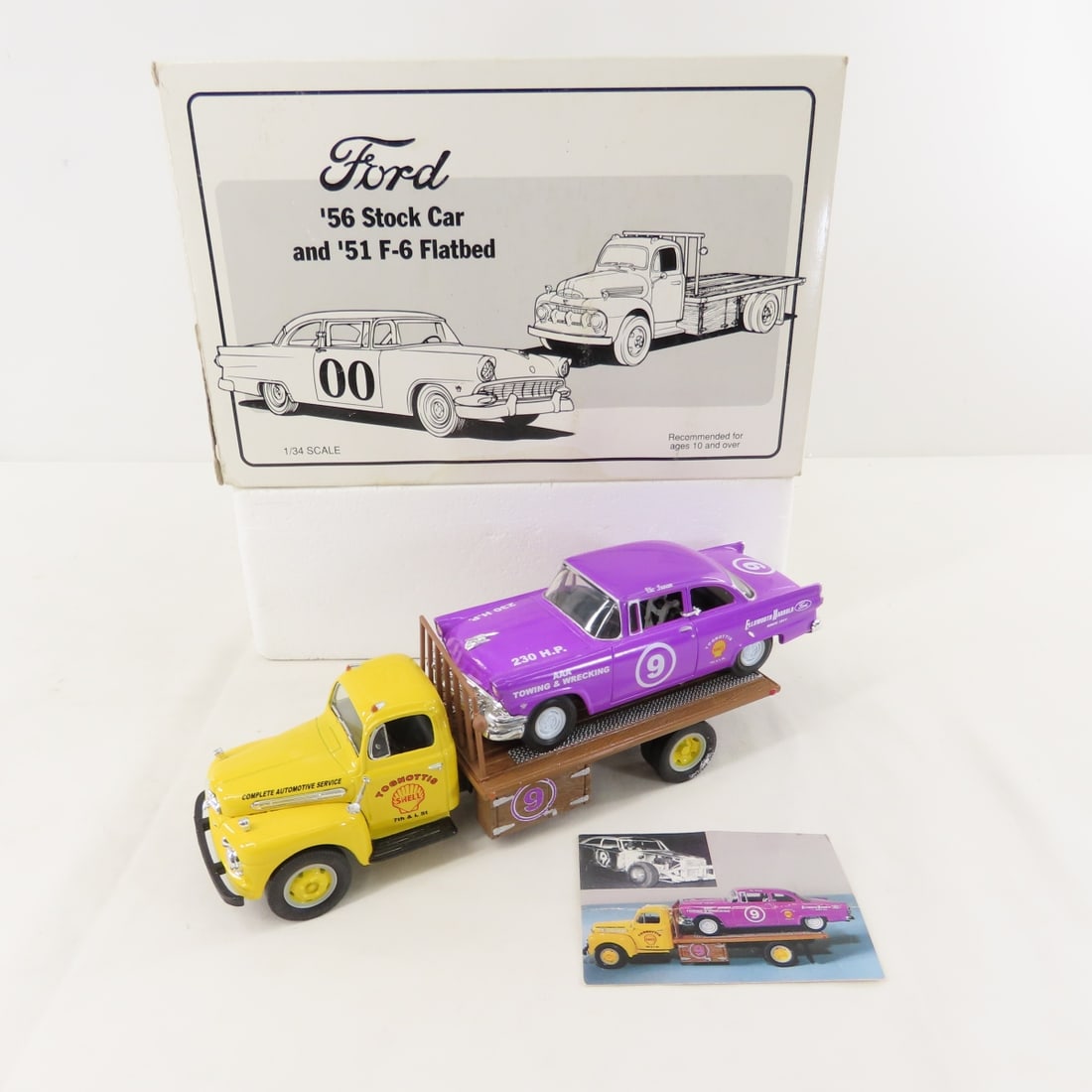 1st Gear 1:34 AAA Towing Stock Car & Flatbed (1 of 20)