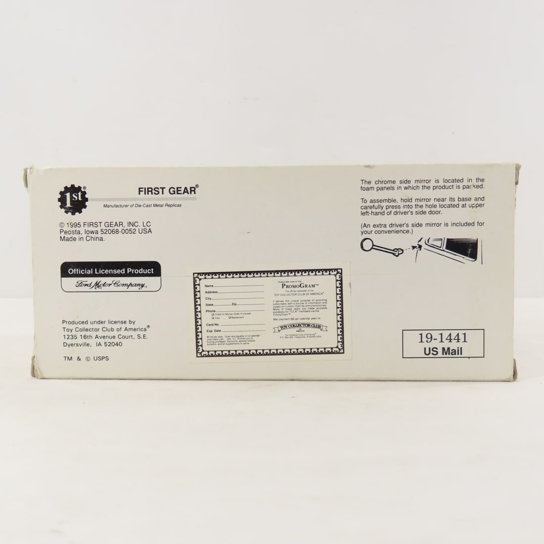 1st Gear 1:34 US Mail '53 Ford C600 Straight Truck - 15