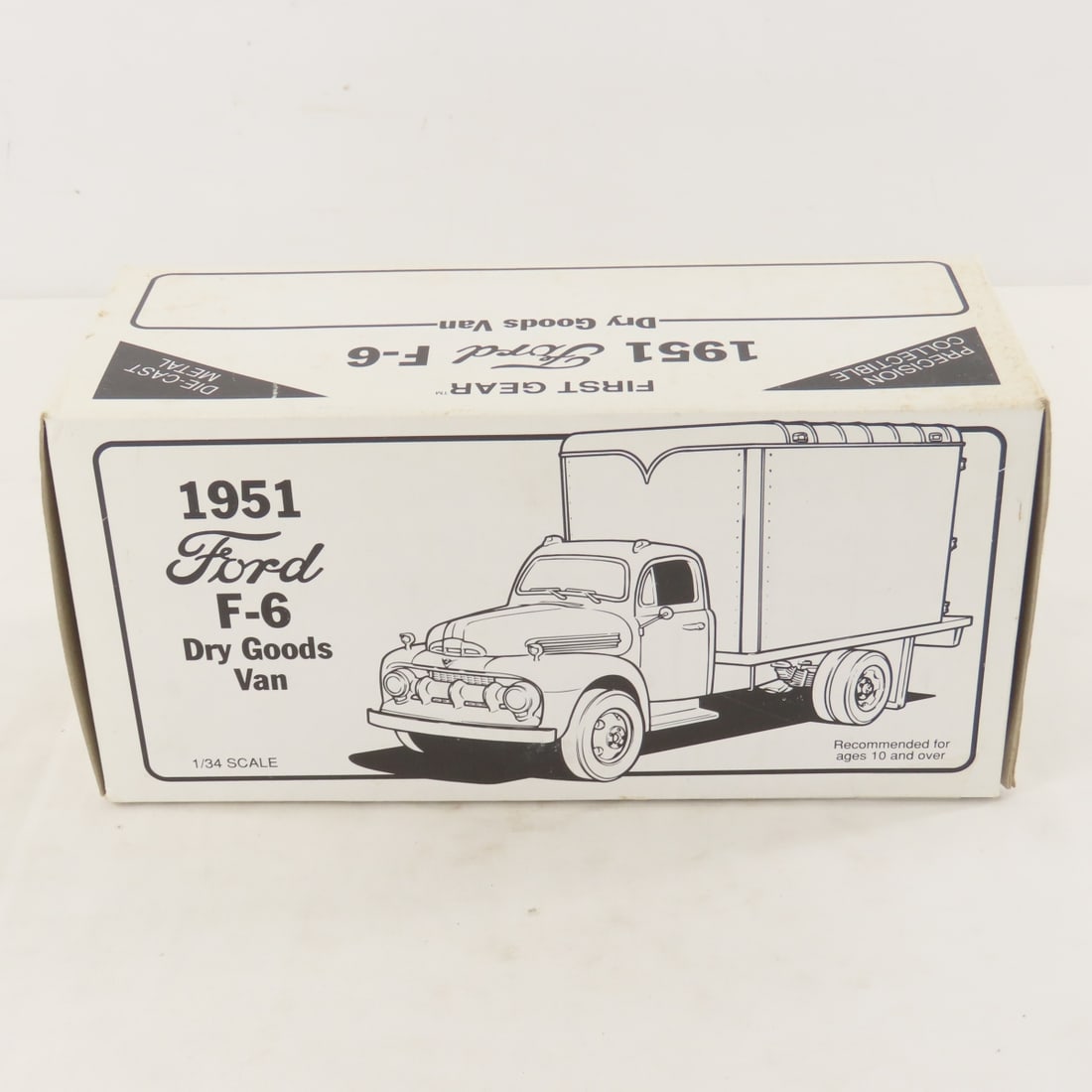 1st Gear 1:34 "Lasts Longer" Ford F6 Dry Goods Van - 14