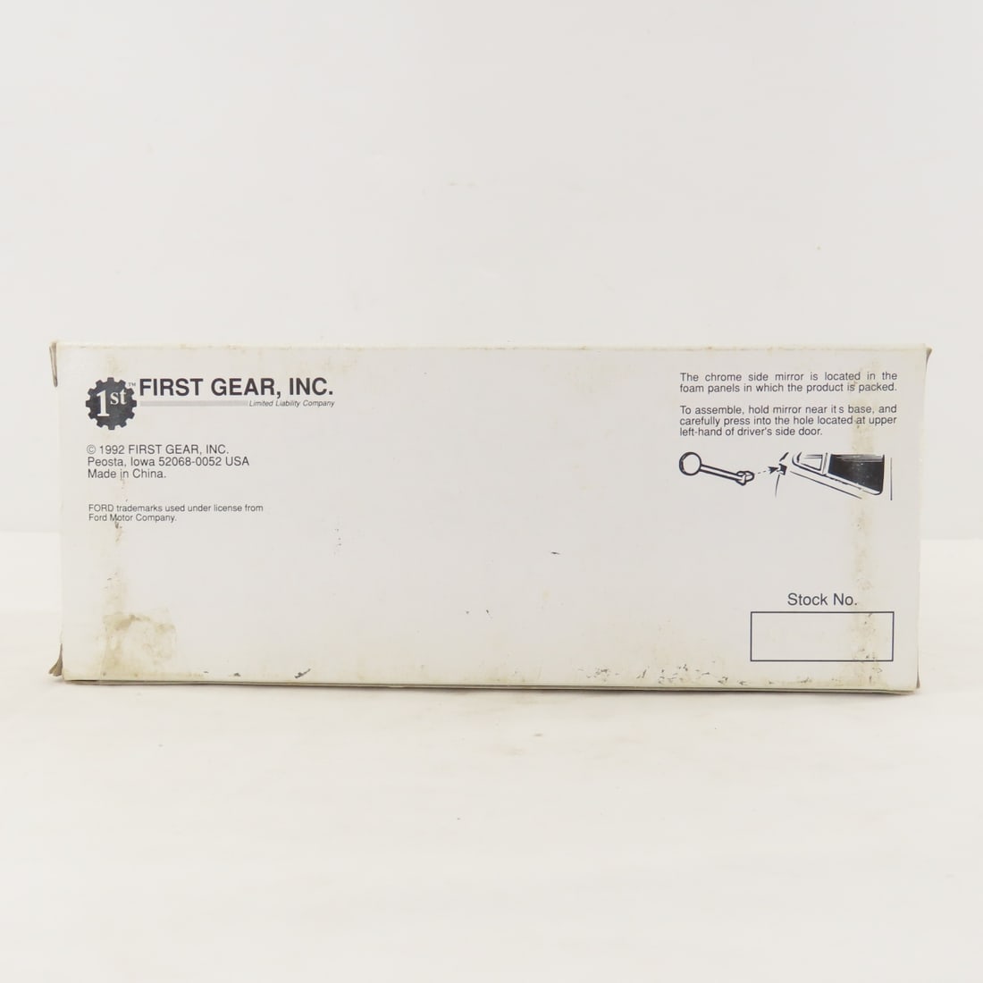 1st Gear 1:34 "Lasts Longer" Ford F6 Dry Goods Van - 16
