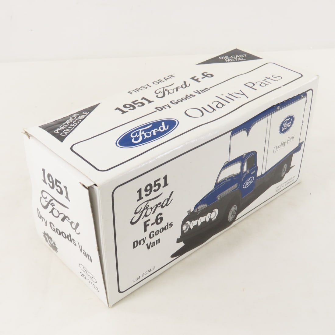 1st Gear 1:34 Quality Parts Ford F6 Dry Goods Van - 13