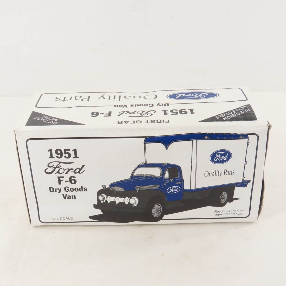 1st Gear 1:34 Quality Parts Ford F6 Dry Goods Van - 14