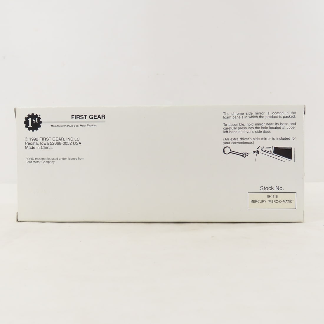 1st Gear 1:34 Merc-O-Matic Ford F6 Dry Goods Van - 16