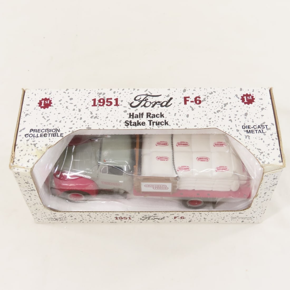 1st Gear 1:34 Orsheln Feeds Ford F6 Stake Truck - 7