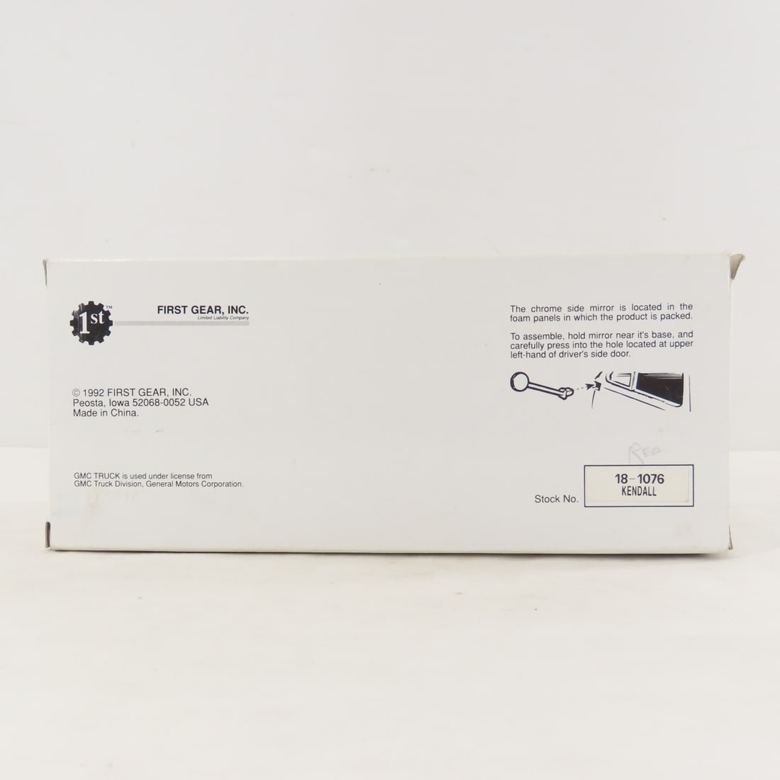 1st Gear 1:34 Kendall Oil GMC 1952 Fuel Tanker - 17