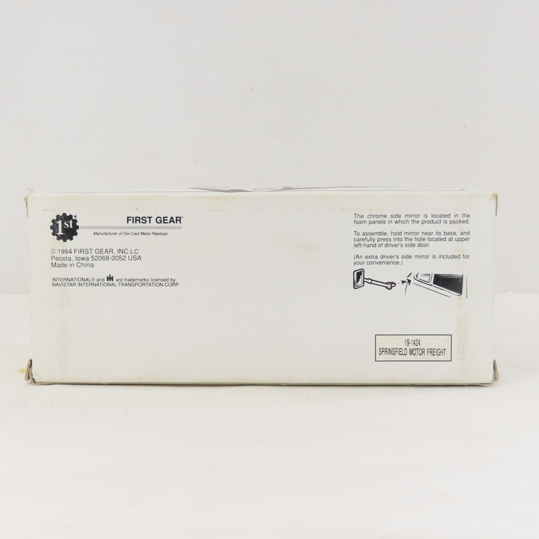 1st Gear Springfield 1957 INTL R190 Dry Goods Van - 16