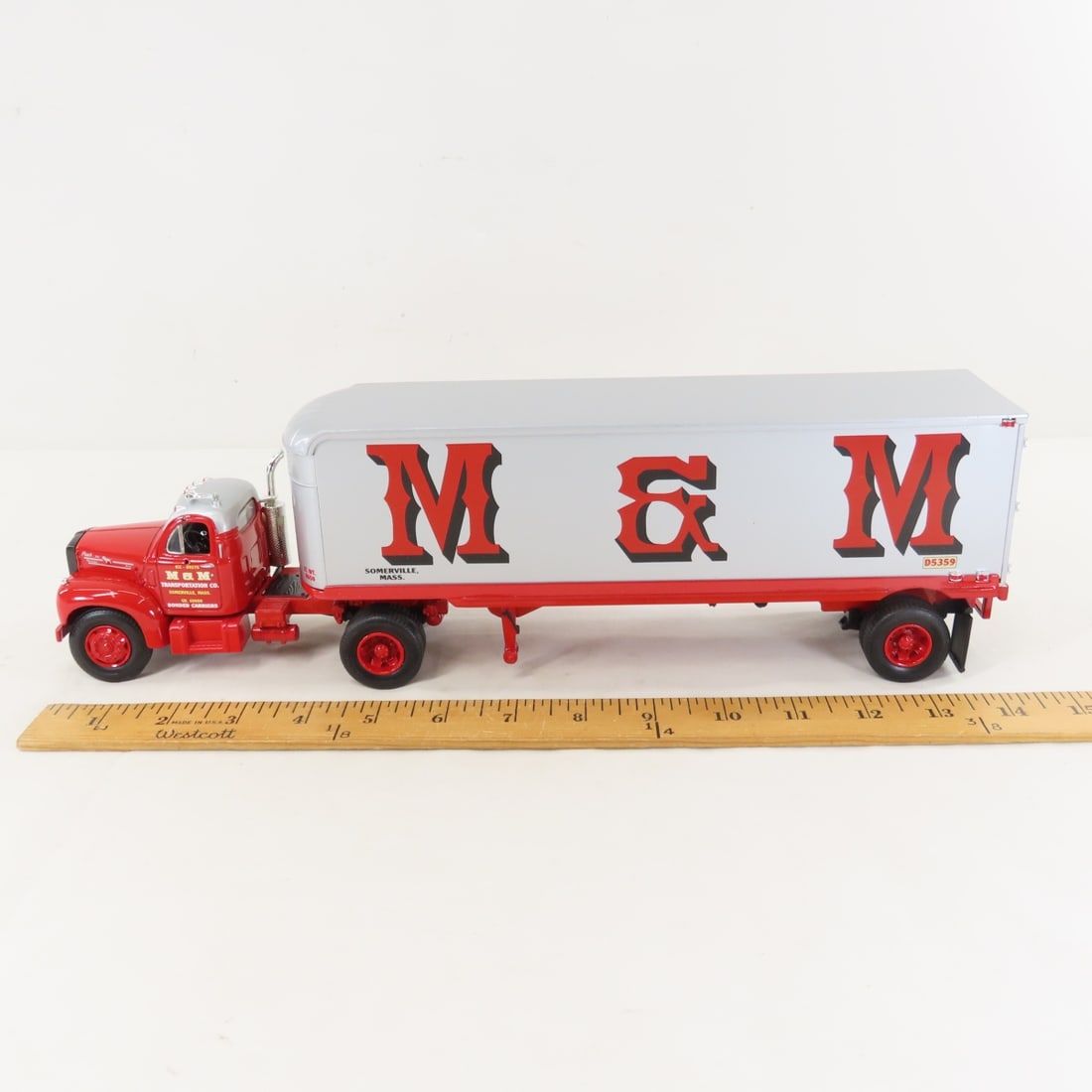 1st Gear M&M Trans 1960 Mack B61 Tractor Trailer - 2