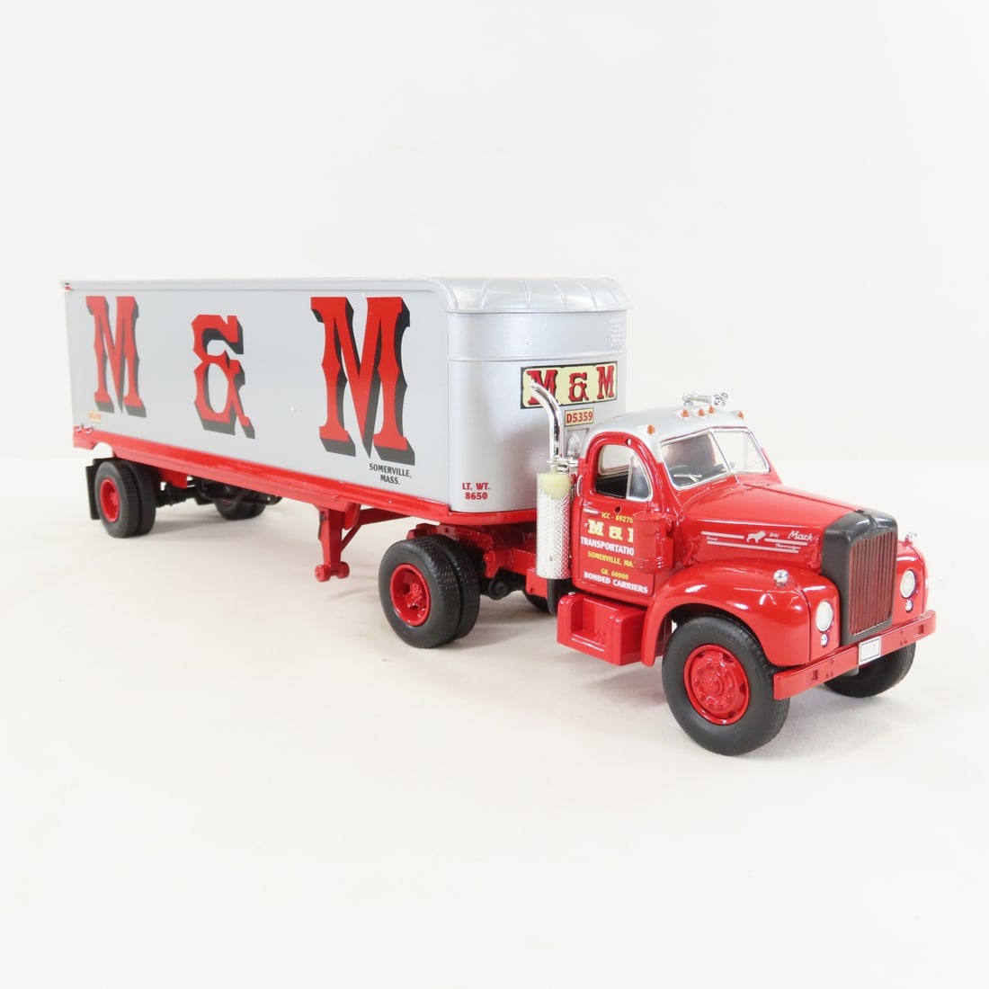1st Gear M&M Trans 1960 Mack B61 Tractor Trailer - 7