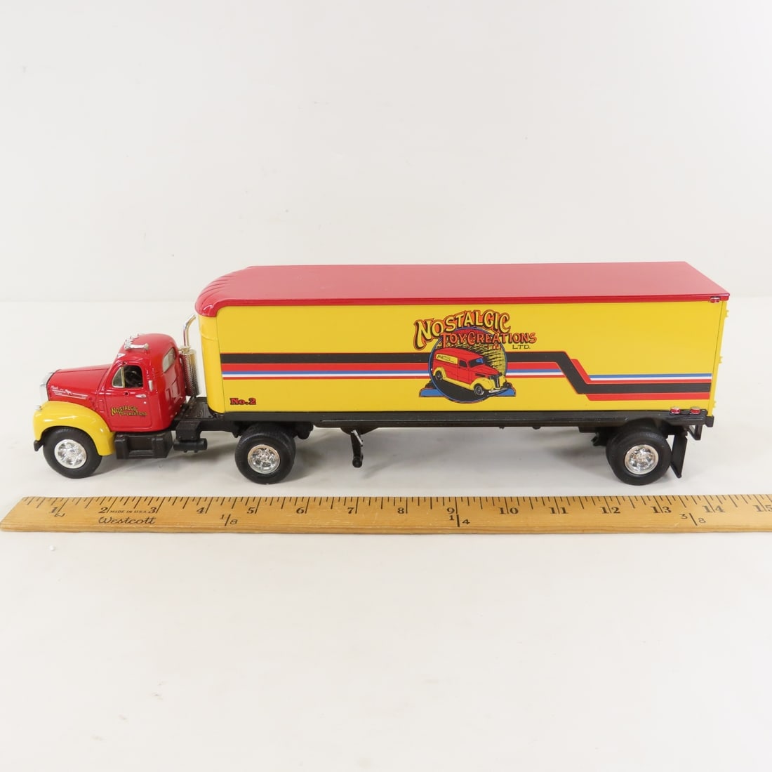 1st Gear Nostalgic 1960 Mack B61 Tractor Trailer - 2