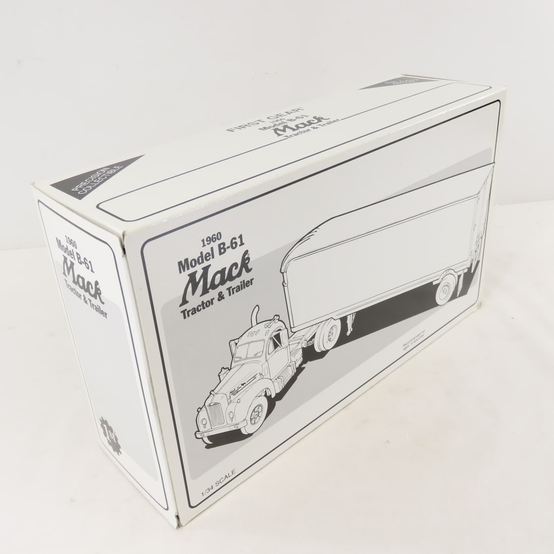 1st Gear 1:34 Parker 1960 Mack B61 Tractor Trailer - 14