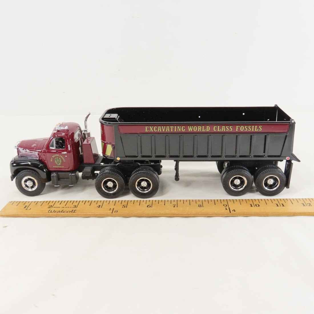 1st Gear Ray Meyer 1960 Mack B-Model Dump Trailer - 2