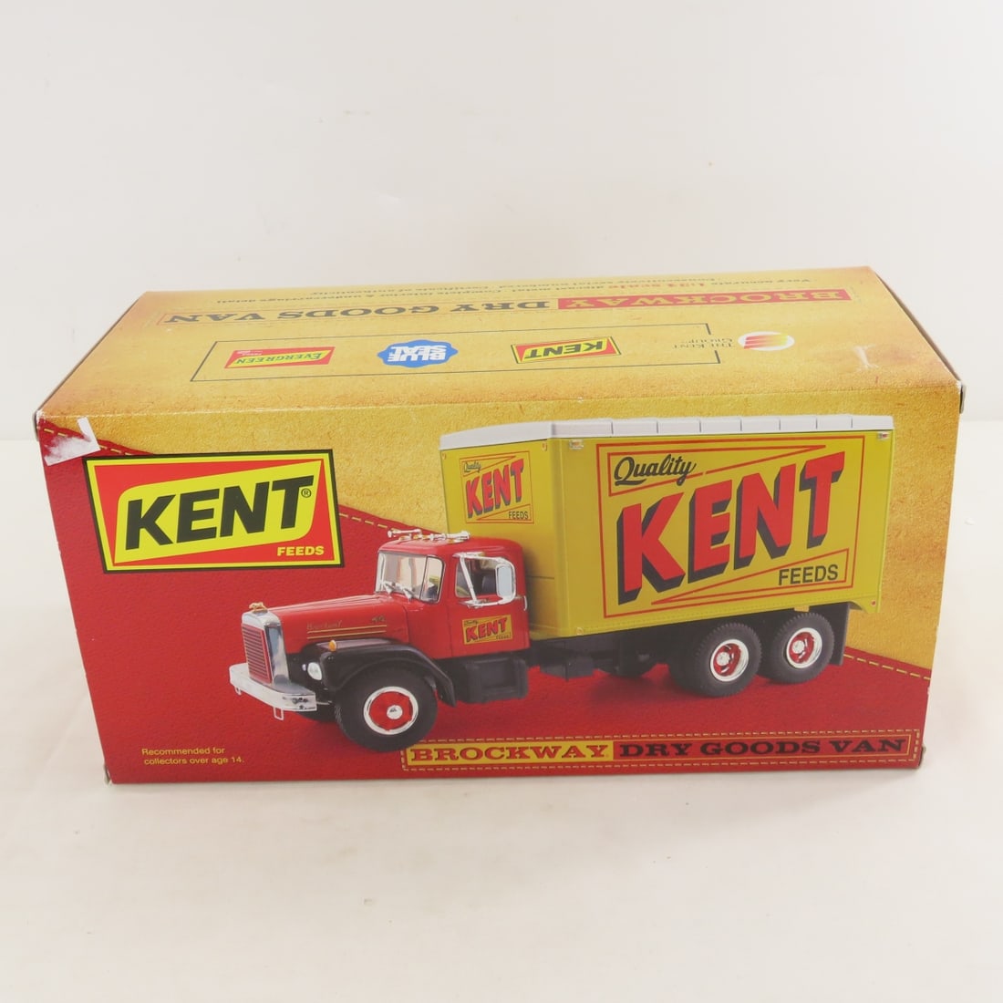 1st Gear 1:34 Kent Feeds Brockway Dry Goods Van - 17