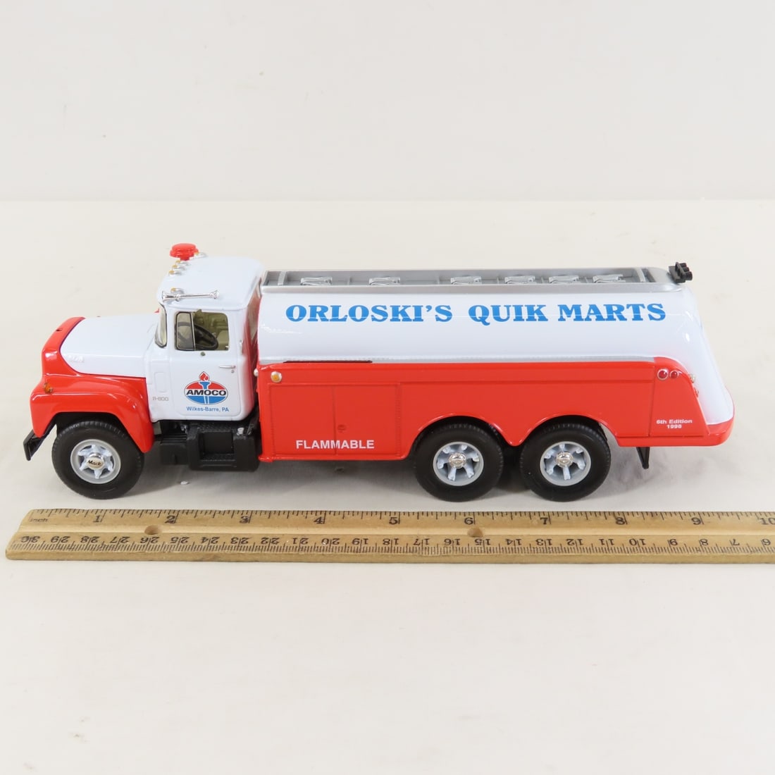 1st Gear 1:34 Amoco Mack R-Model Fuel Tanker - 2