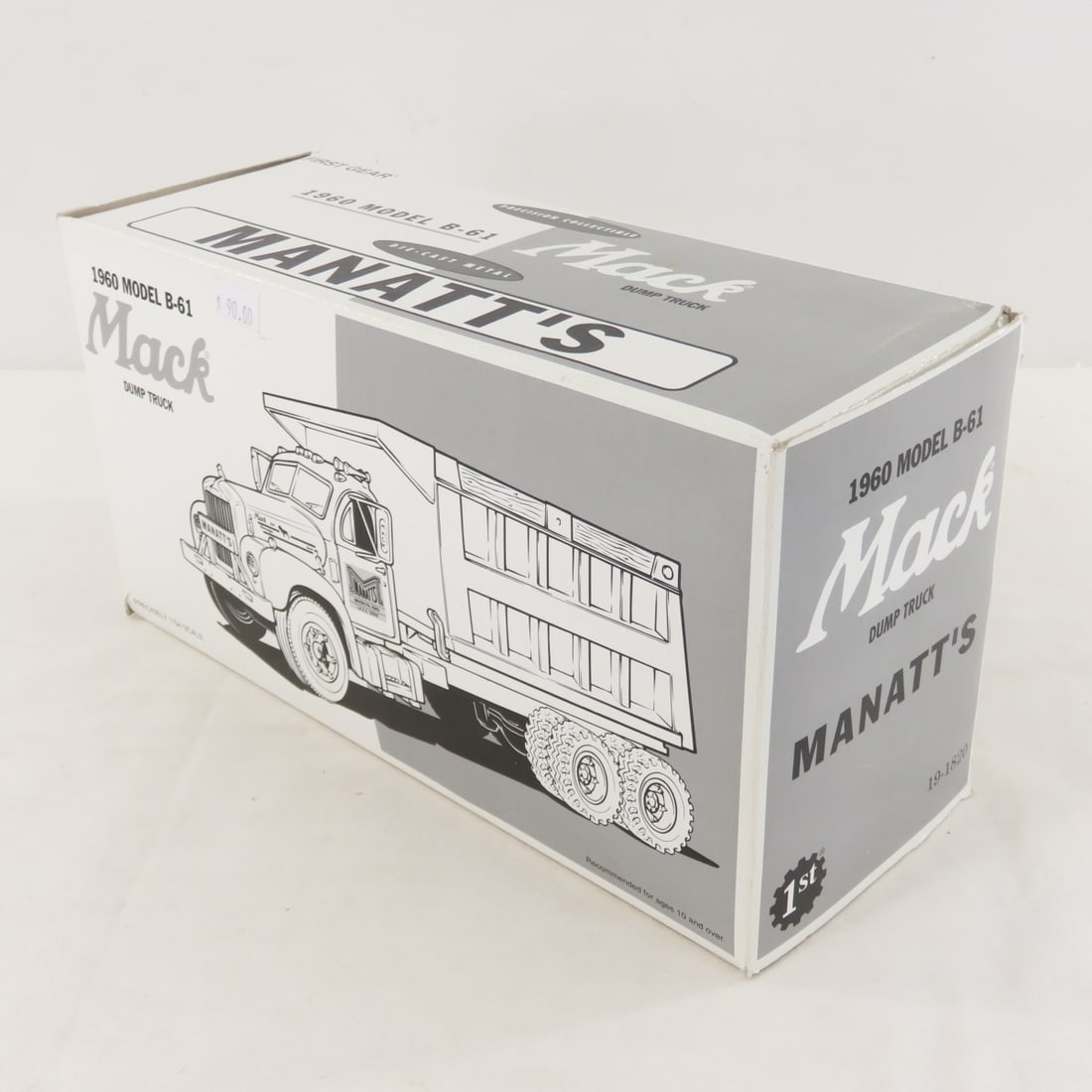 1st Gear Manatt's 1960 Mack Model B61 Dump Truck - 16